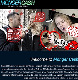 MongerCash adult affiliate program